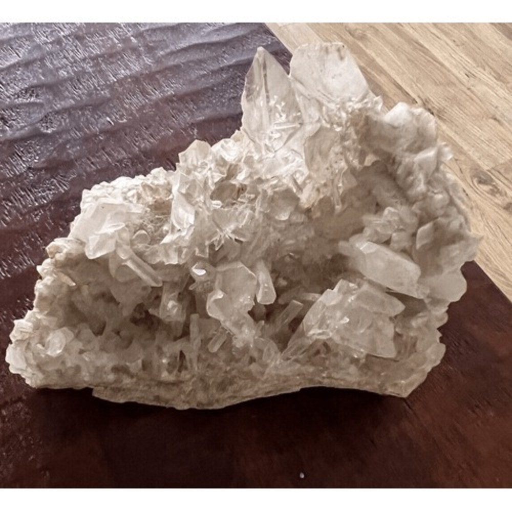 Six Plus Pound Many Points Quartz on Matrix Museum Quality Cabinet Specimen - Picture 5 of 15